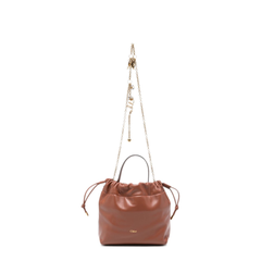 Icons Small Smooth Nappa Lambskin Shoulder Bag - Blushy Brown