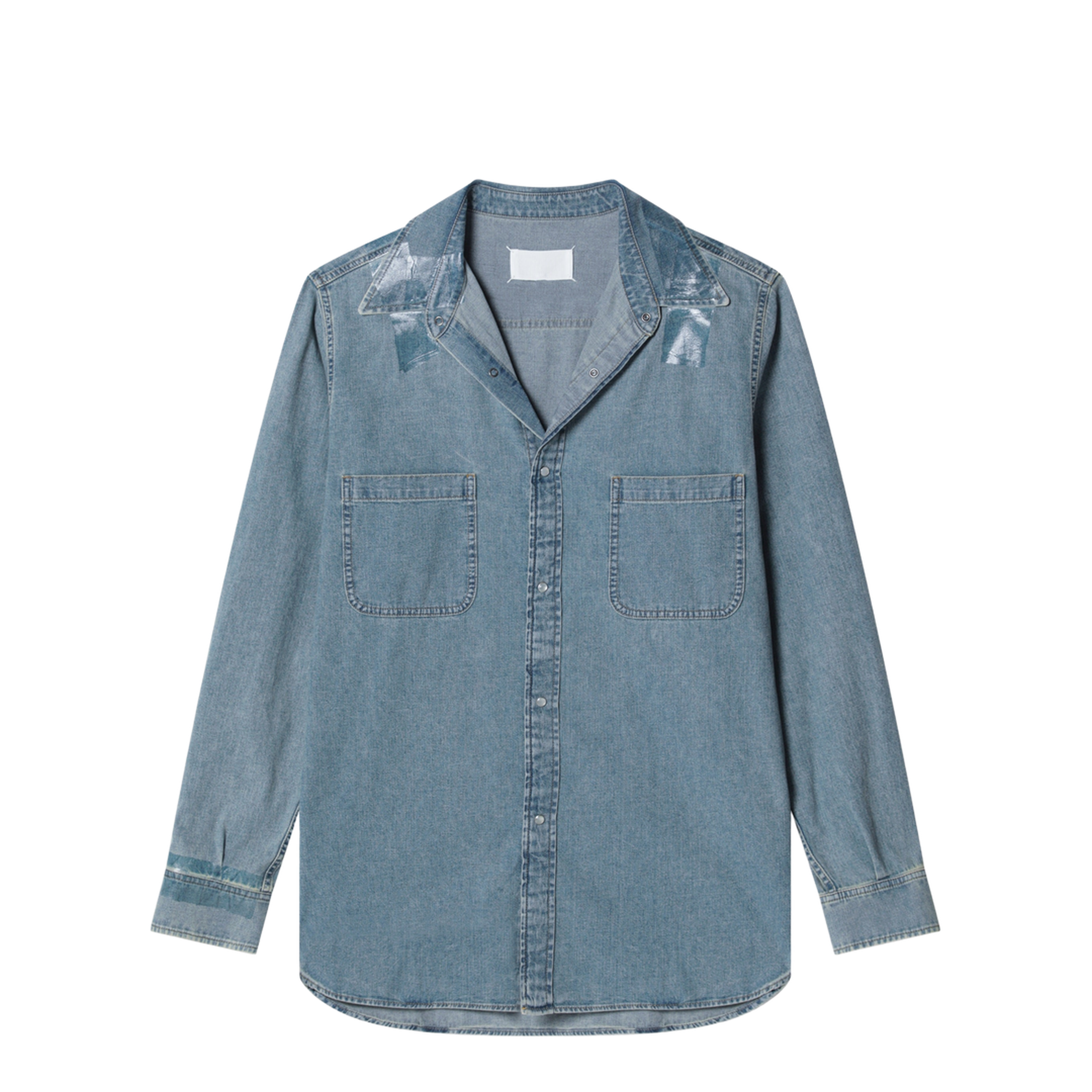 Ice Blue Denim Shirt