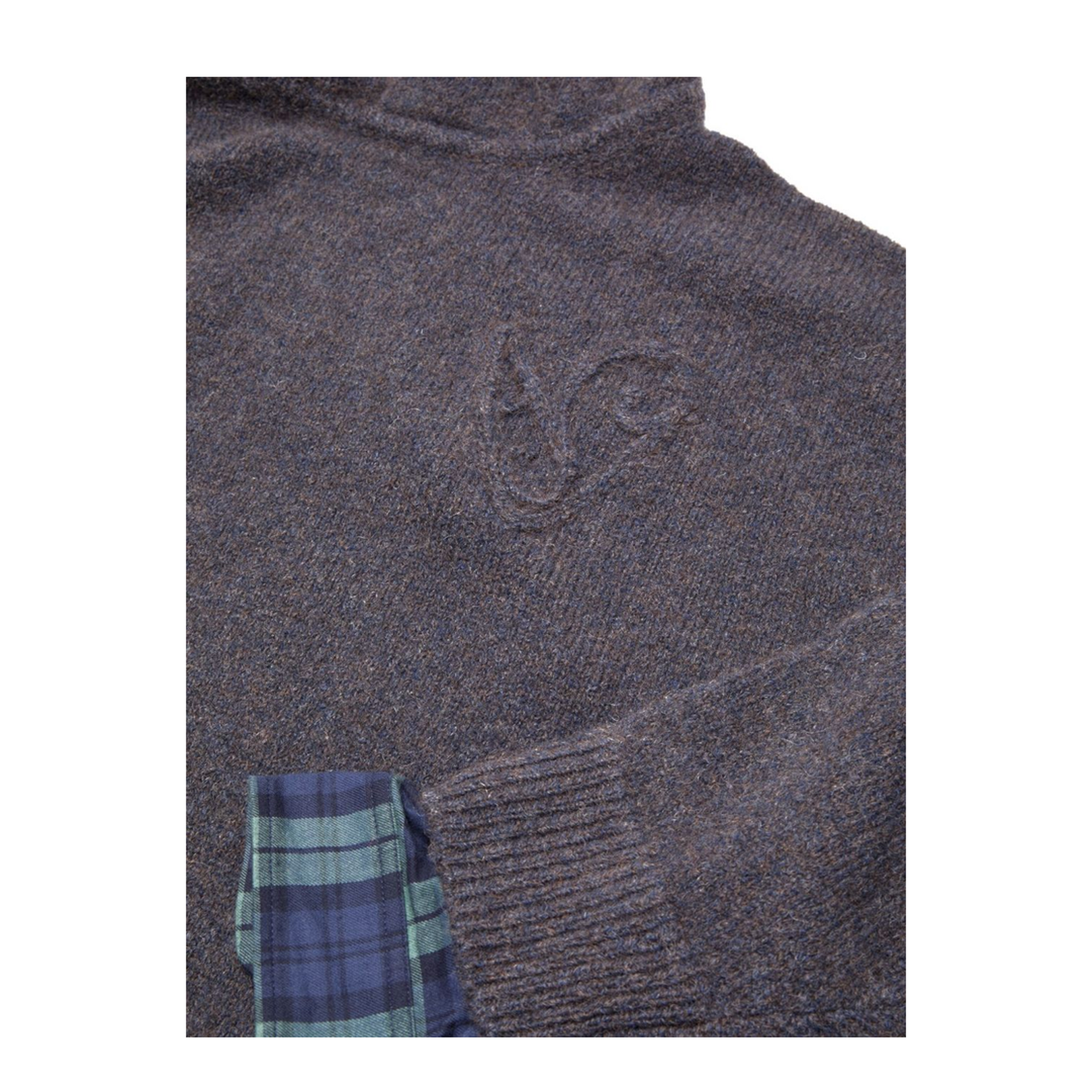 Hooded Layered Plaid Shirt
