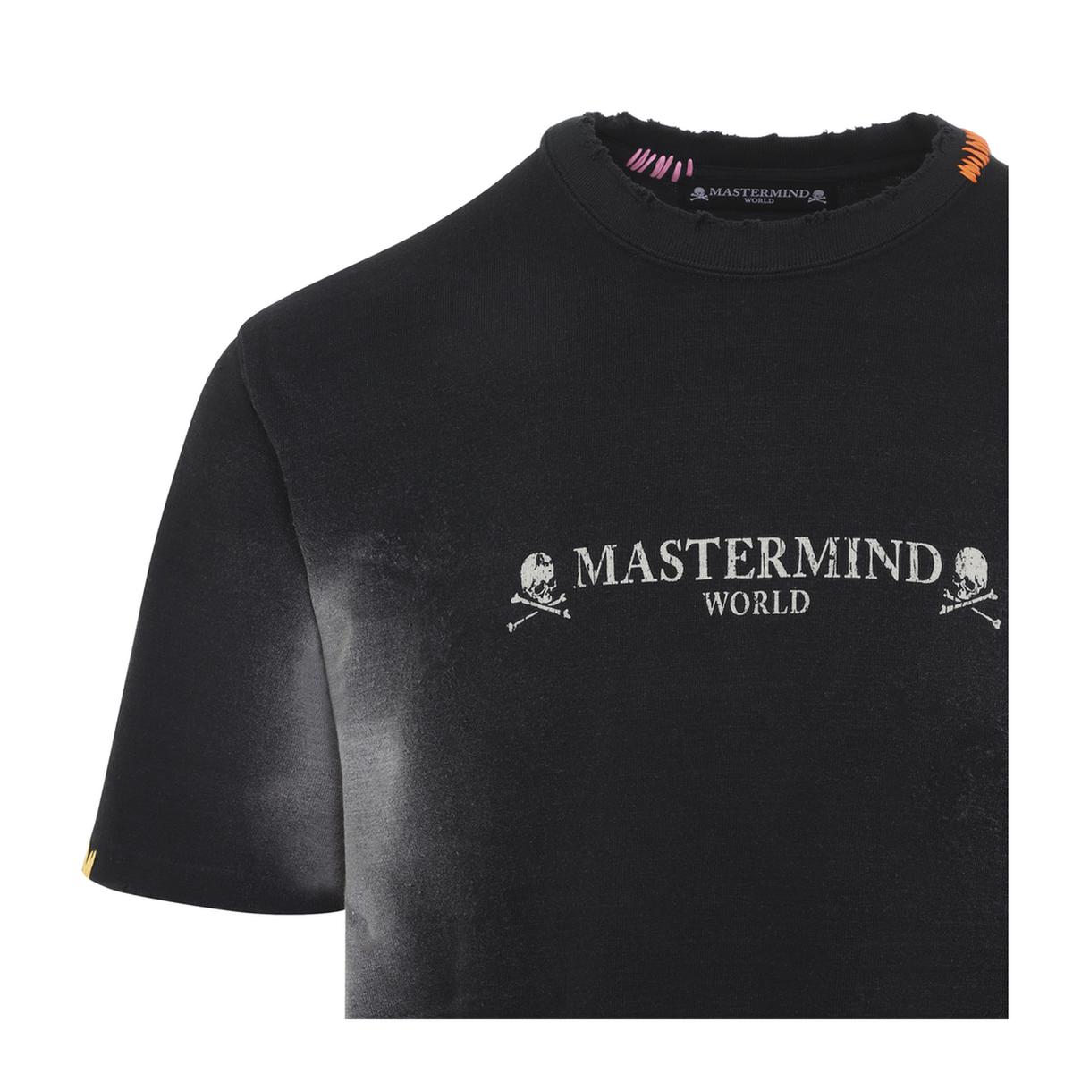 MAYFEYR - MASTERMIND WORLD - Og Vintage Ss Tee - MW26SE2TS001012BLACK