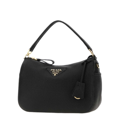 MAYFEYR - Prada - Black Leather Small Handbag - 1BC277VONM2DKVF0632