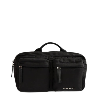 Essential U Nylon Belt Bag - Black