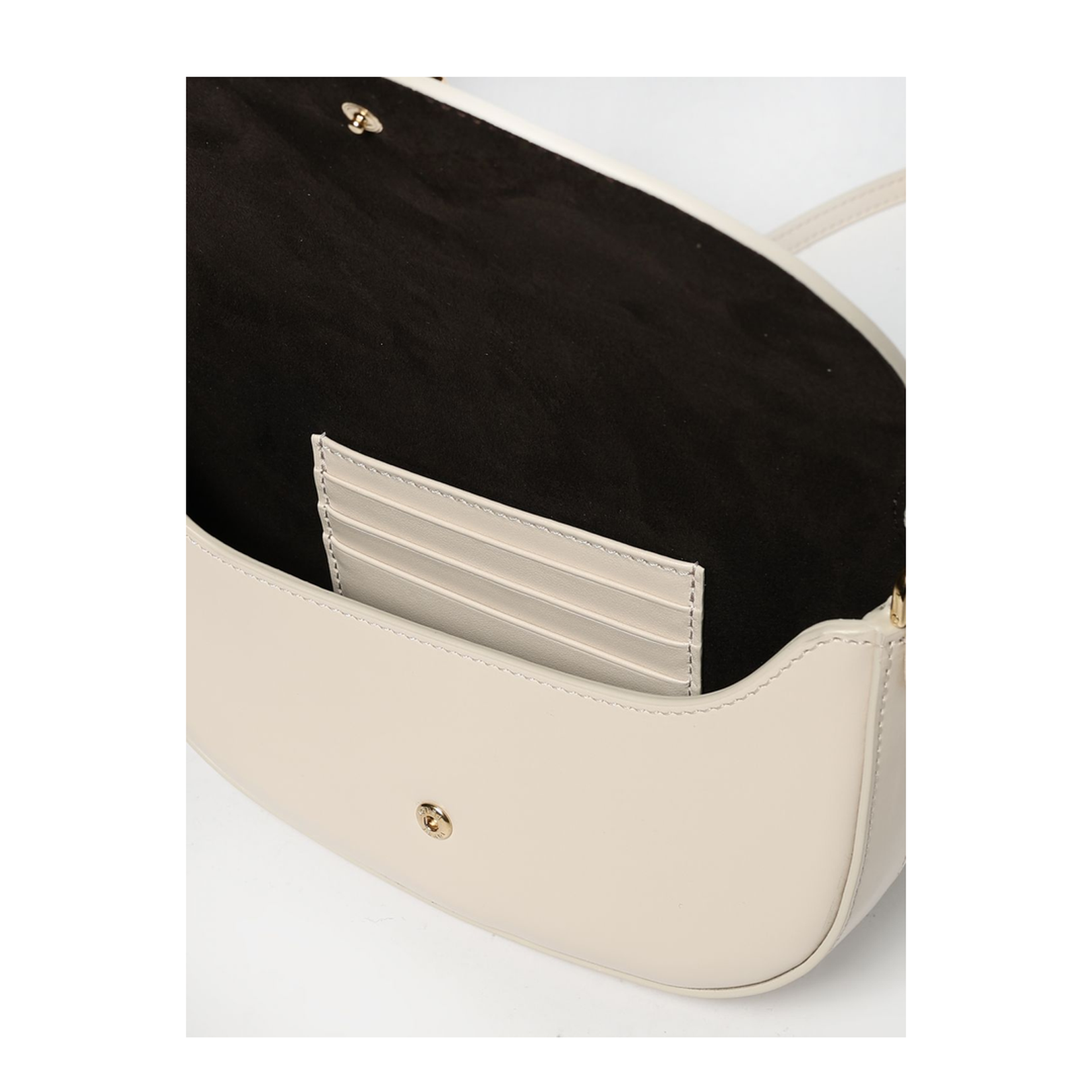 Wallet on Chain Leather White