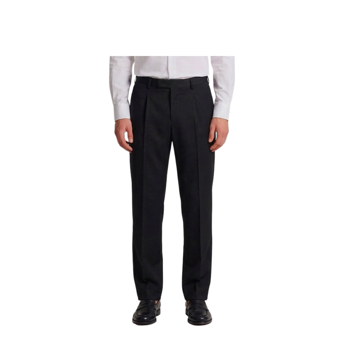 MAYFEYR - PT Torino - Samuel Black Wool Pants - COAFX9ZA0FWDSD740990