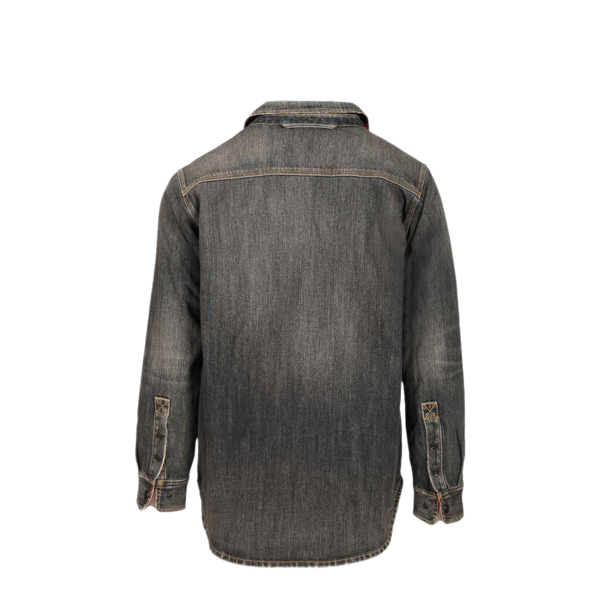 MAYFEYR - Balenciaga - Grey Cotton Denim Overshirt - 831645TSW671441