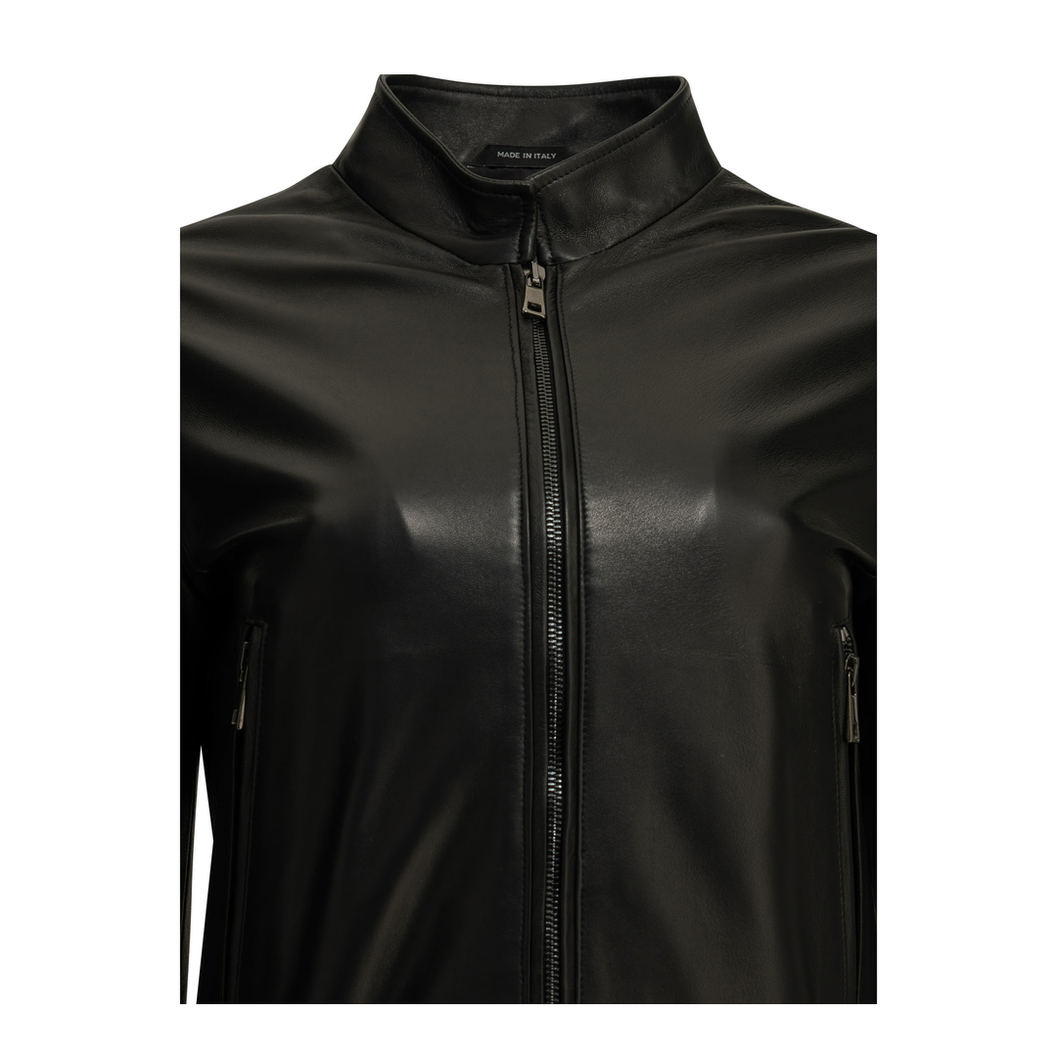 MAYFEYR - Semper - Leather Jacket - WMNLTHRACERNERO