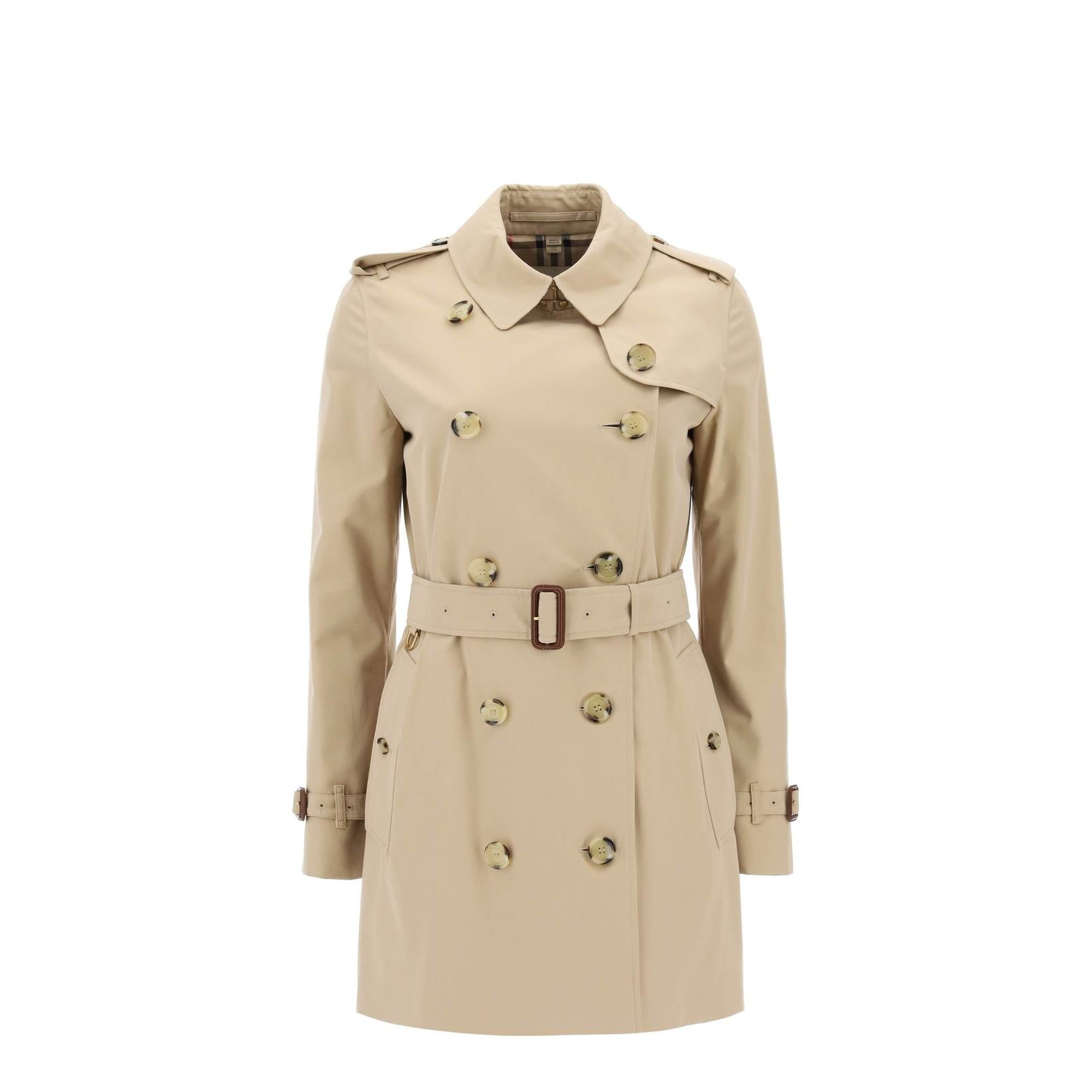 Burberry short kensington heritage trench coat