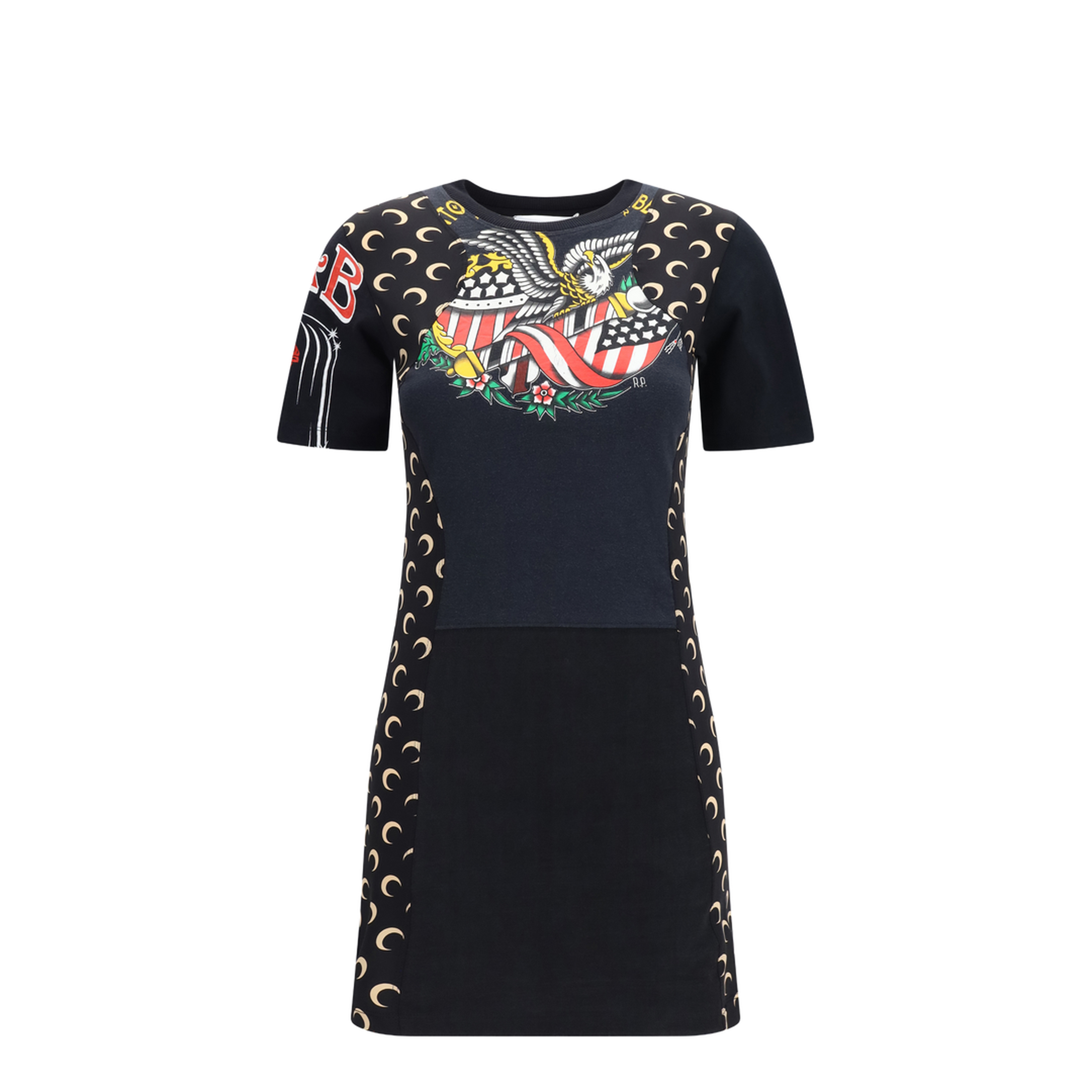 MAYFEYR - Marine Serre - Fitted Recycled Jersey Dress - WDR484AUJER0003
