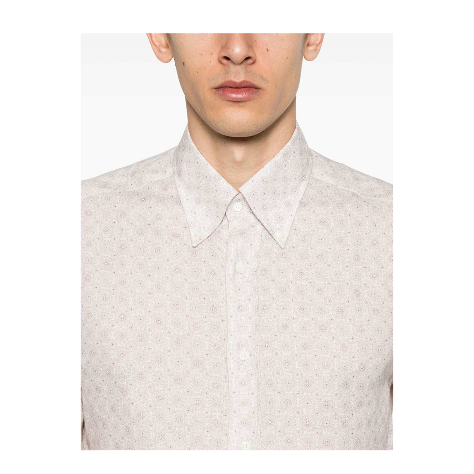 Printed Linen Shirt