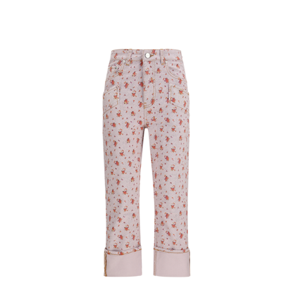 MAYFEYR - Ganni - Printed Capri Pants - A11001850BN