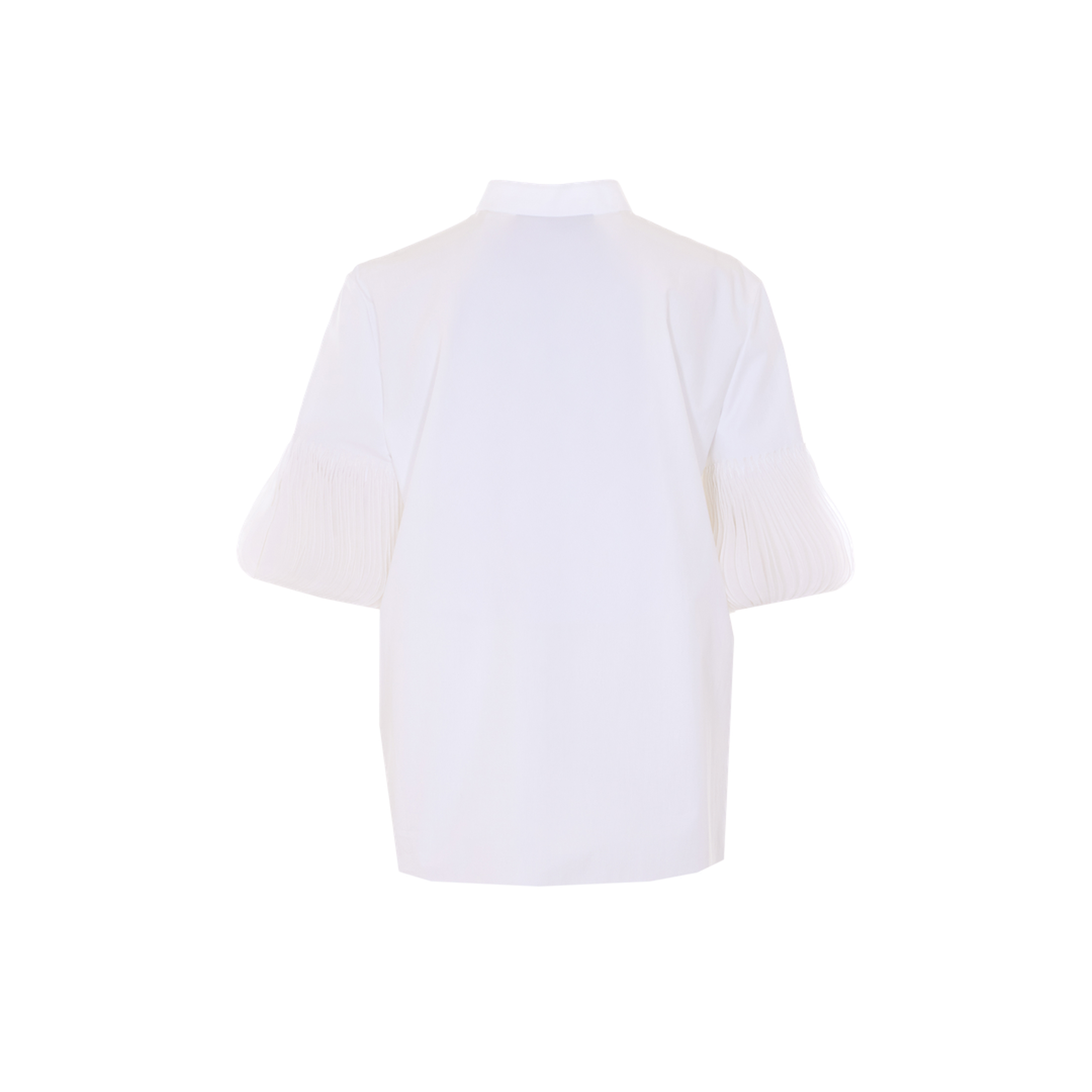 Women's White Poplin Shirt