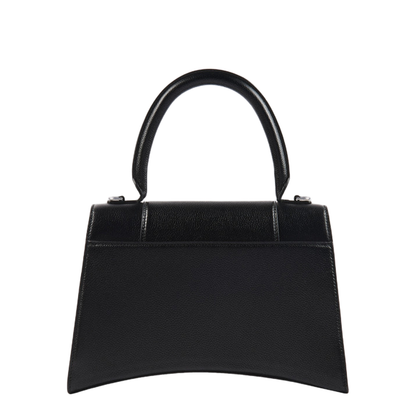 Hourglass Top Handle Bag in Black