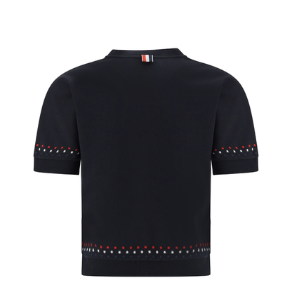 MAYFEYR - Thom Browne - Snowflakes T-Shirt - FJS255EJ0055