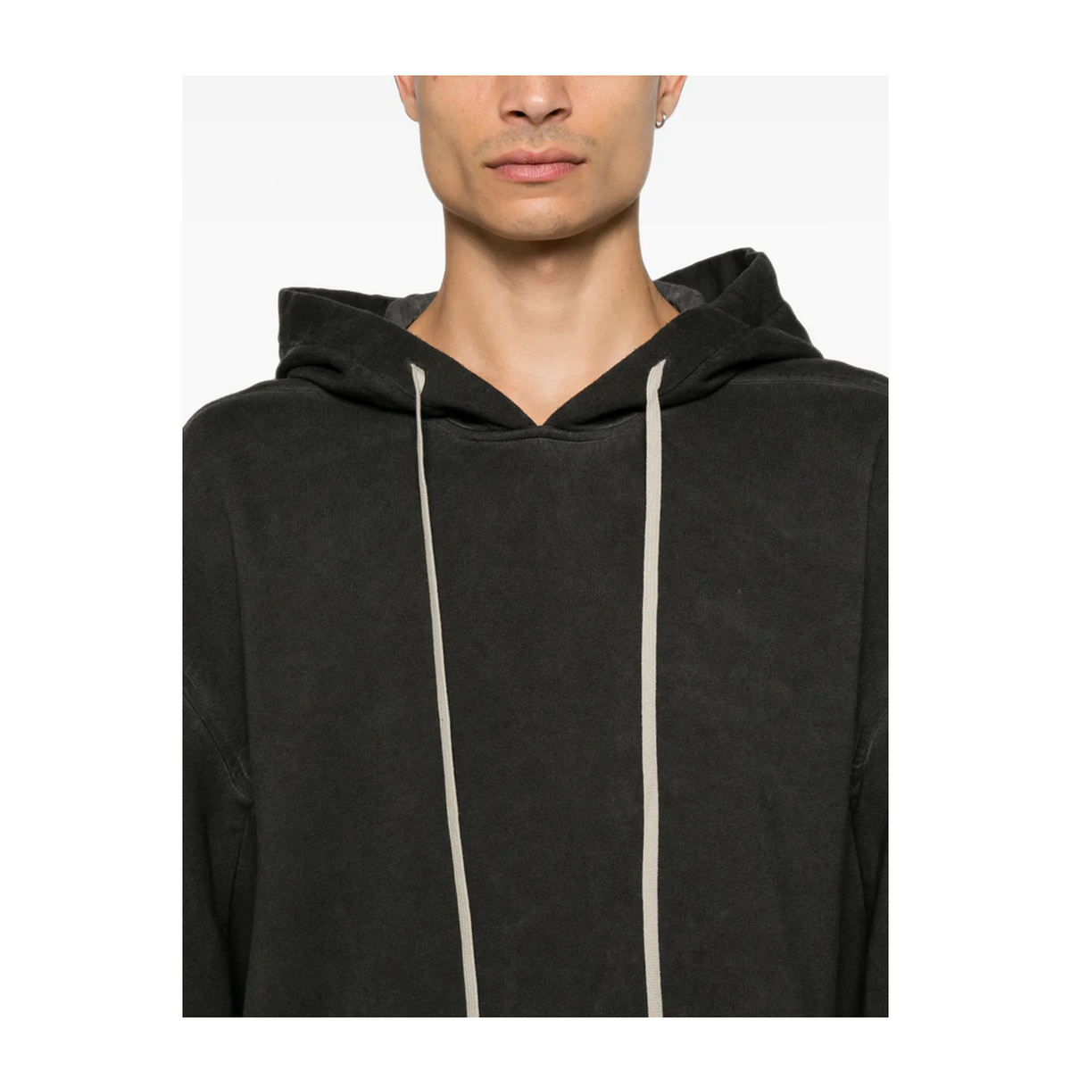 MAYFEYR - Rick Owens - Drawstring Hoodie Oversized Fit - DU02F6280FDP139