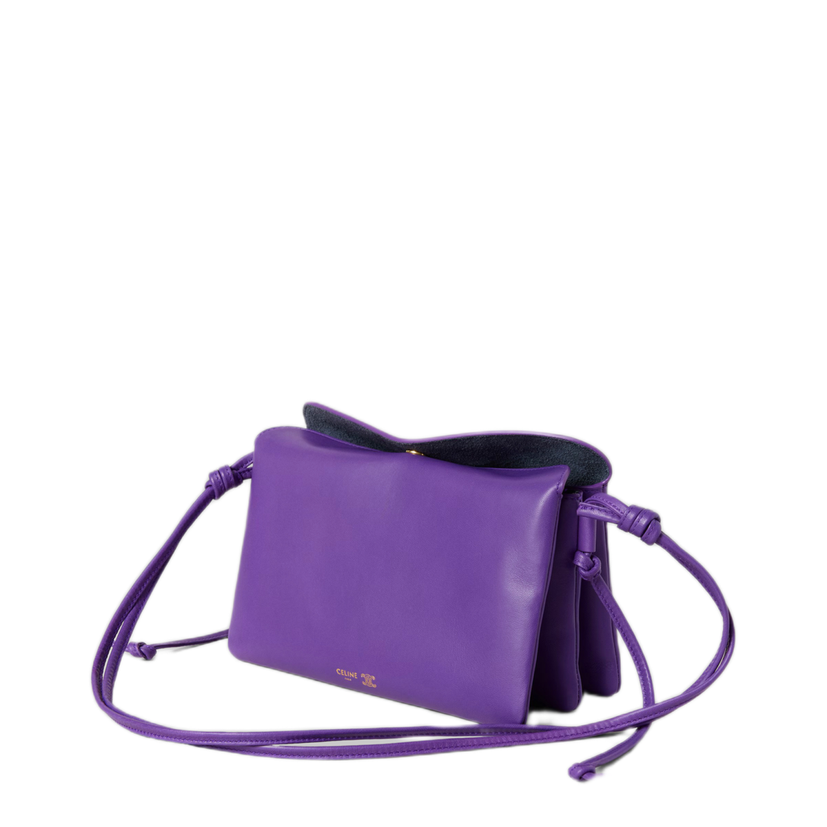 MAYFEYR - Celine - Trio Flap Bag In Purple - 10P862O8633VI