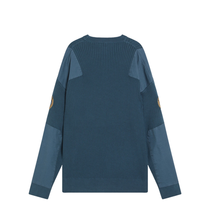 Blue Uniform Merch Cotton Jumper