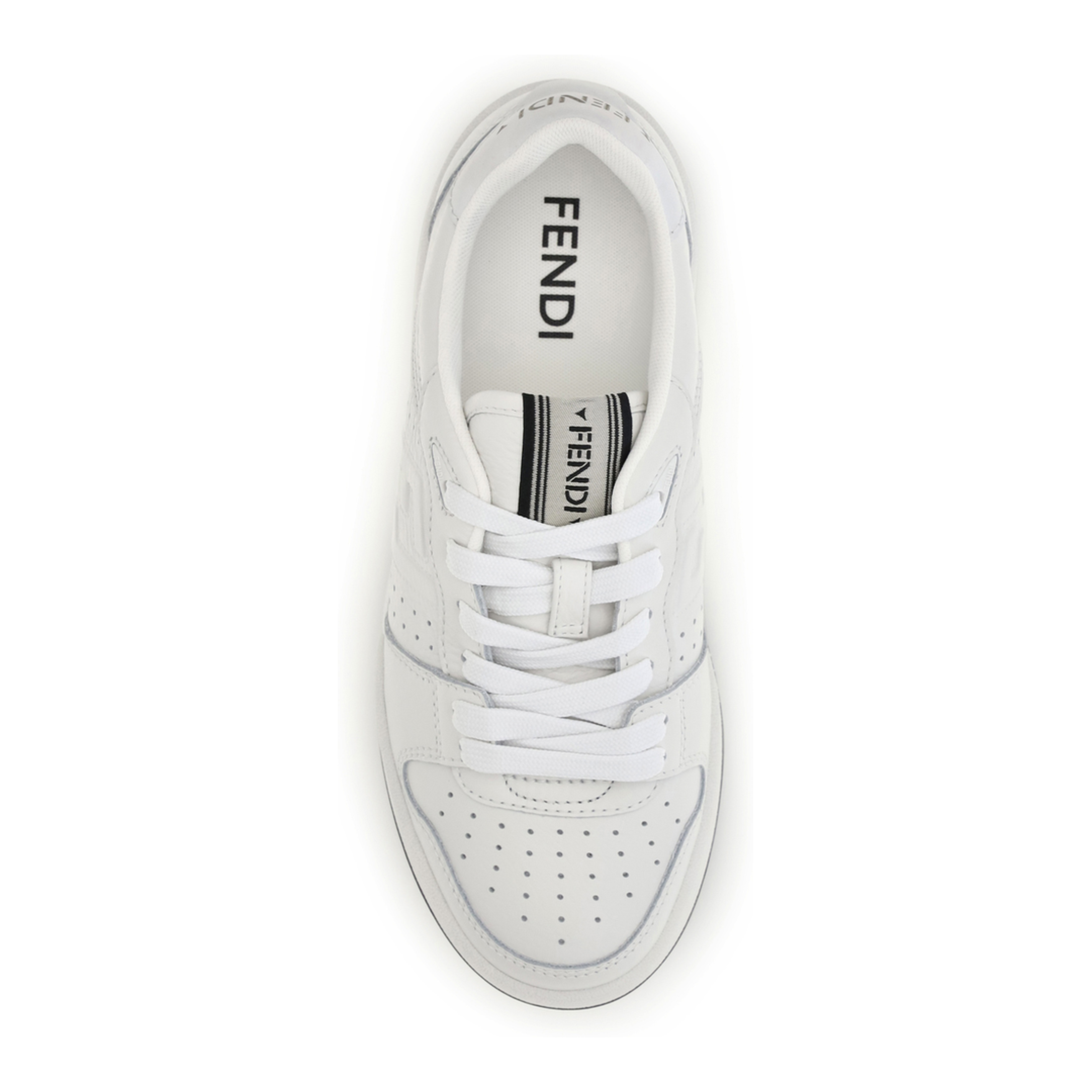 MAYFEYR - Fendi - Match Canvas And Suede Sneakers - 8E9084B17V