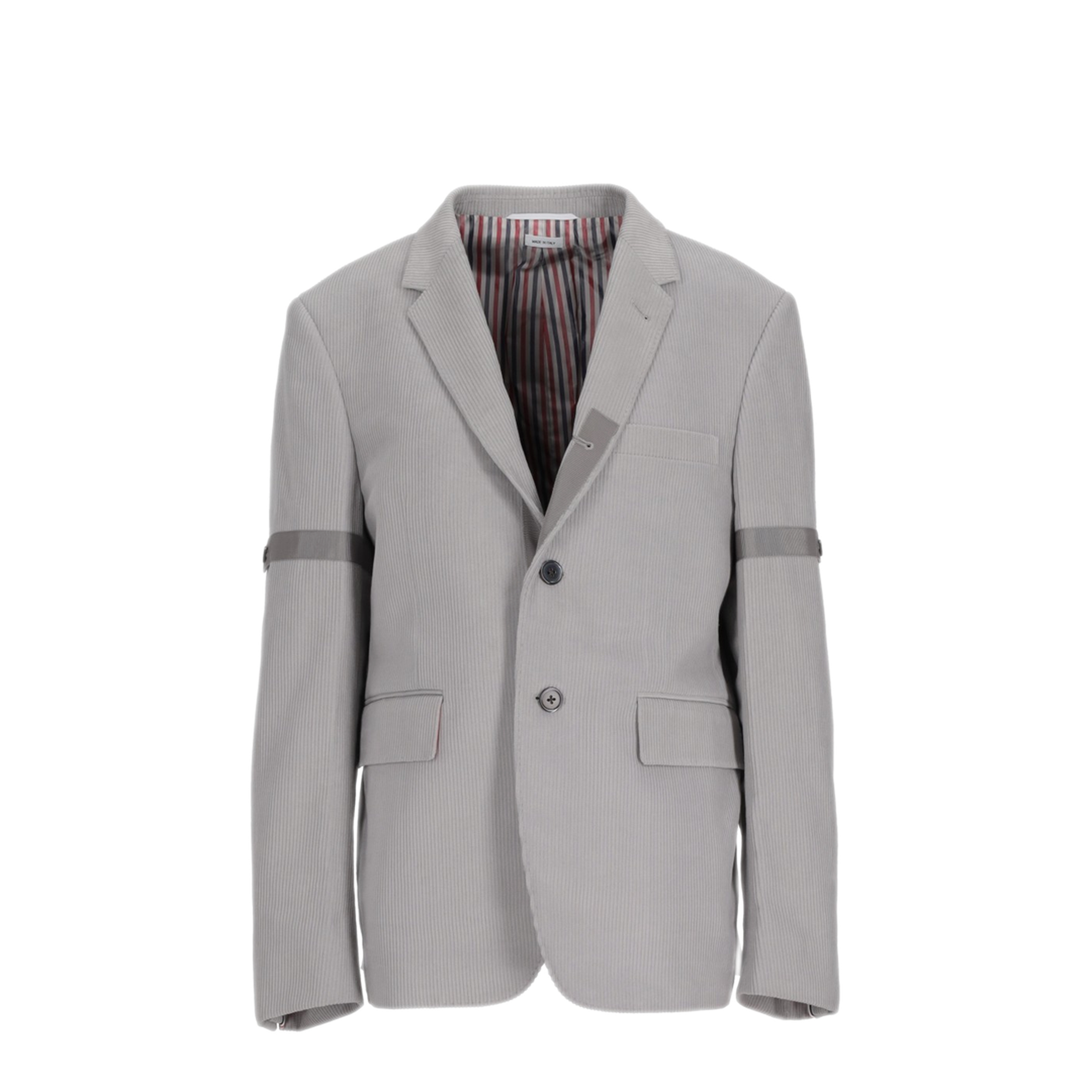 MAYFEYR - Thom Browne - Fit 1 Sb S/C Classic Armband And Front Placket In Corduroy - MJC001OF0220055