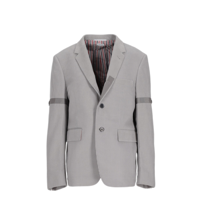 MAYFEYR - Thom Browne - Fit 1 Sb S/C Classic Armband And Front Placket In Corduroy - MJC001OF0220055