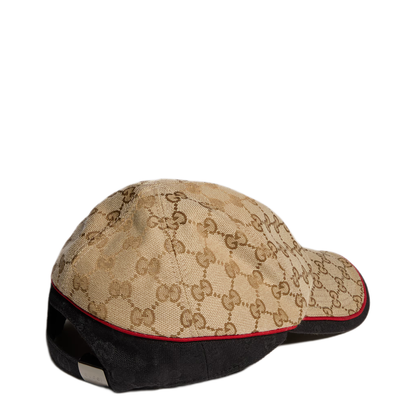 Gg Cotton Fabric Baseball Hat