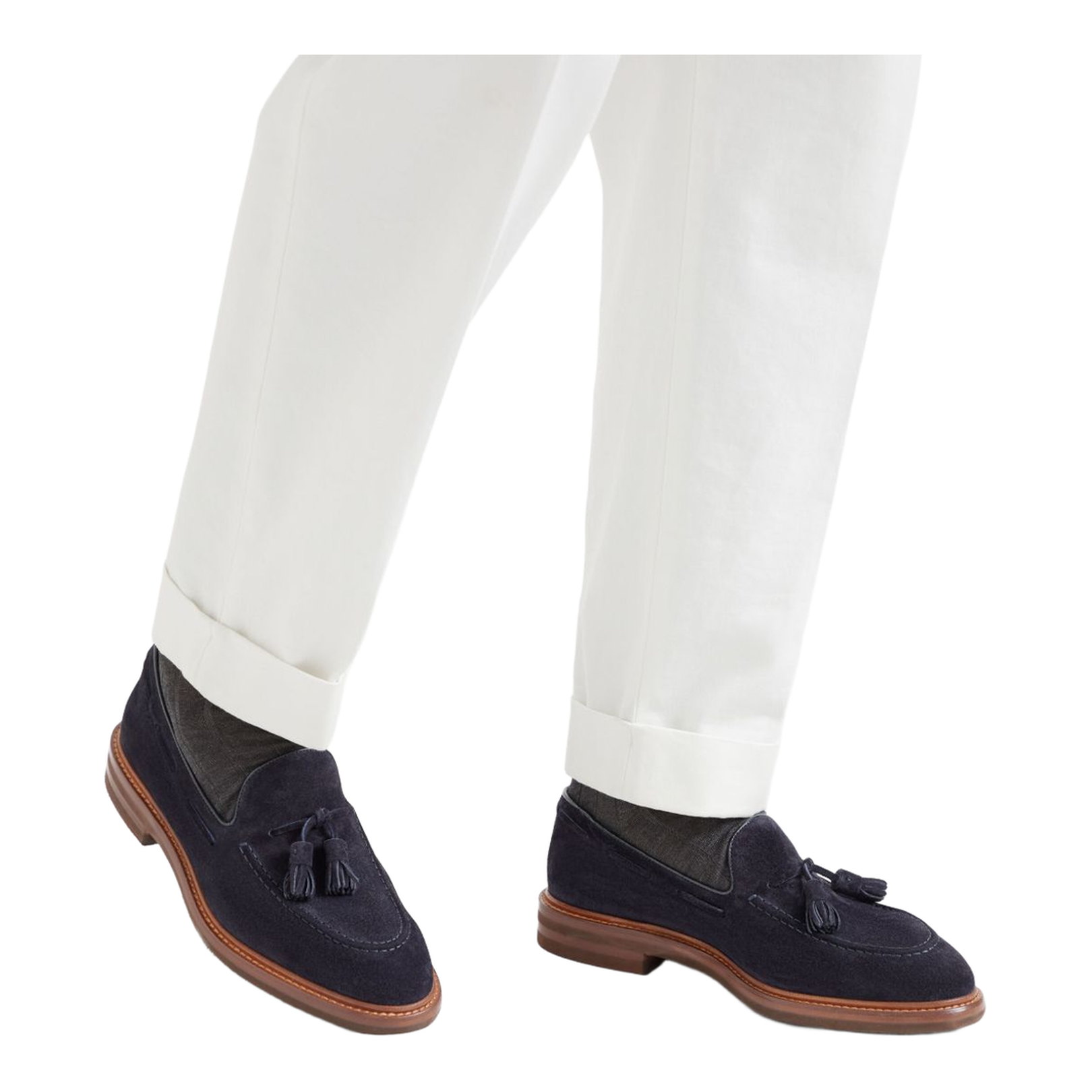 Suede Leather Loafers