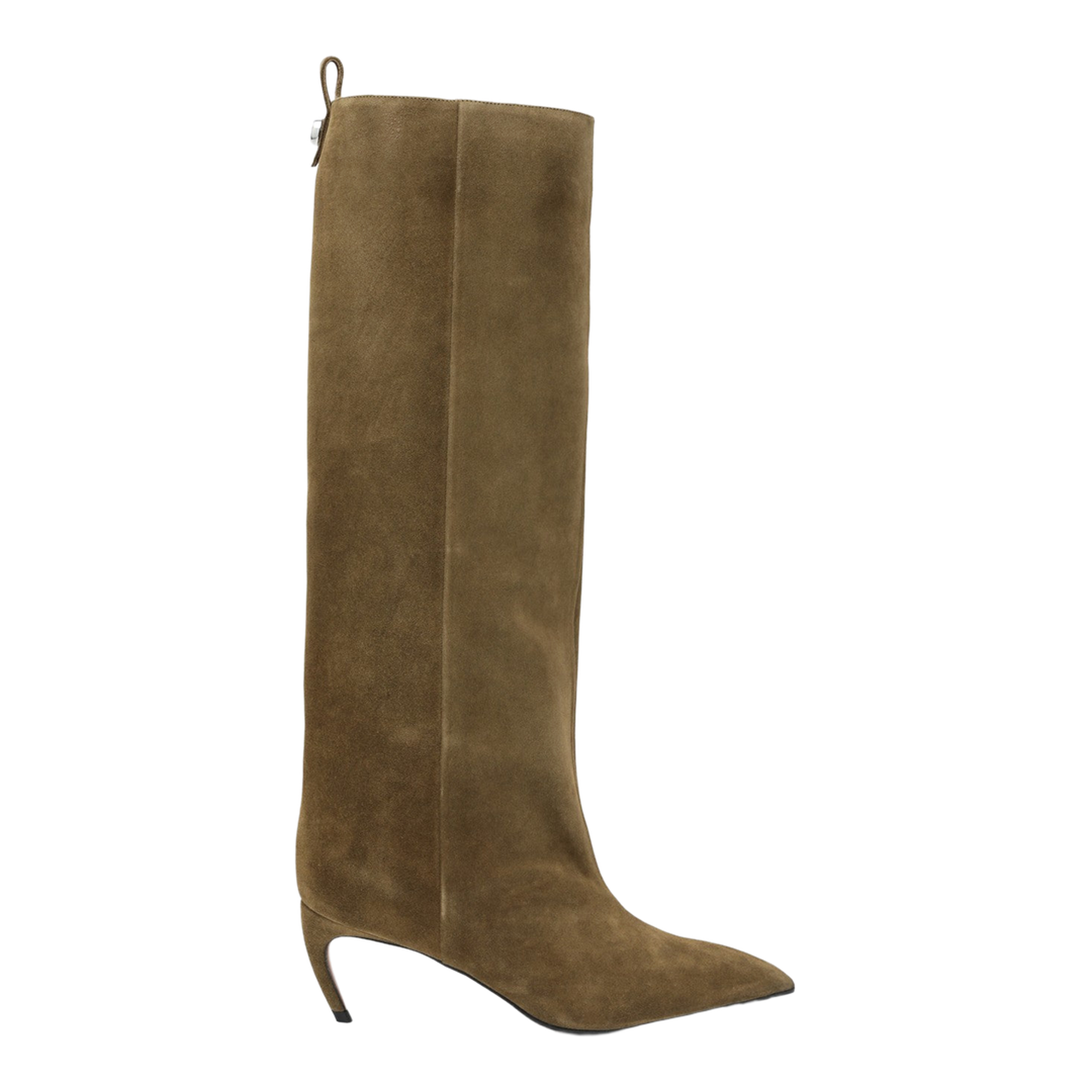 MAYFEYR - The Attico - Lea Military Green High Boot - 251WSH00879LBT007A828