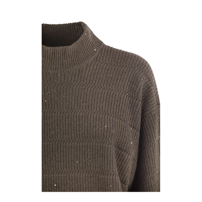 Cashmere and Wool Turtleneck Sweater
