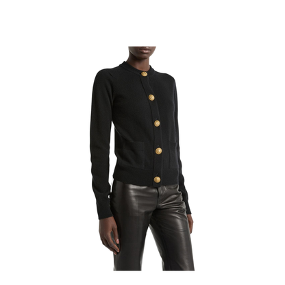 MAYFEYR - Balmain - Sweaters Black - HF1KL917KI870PA