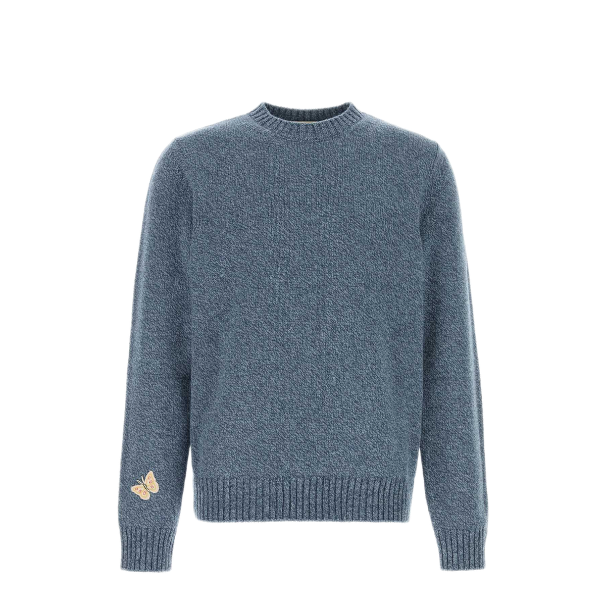 MAYFEYR - Valentino - Melange Blue Wool Sweater - 9V0KC39SBQQ1SK