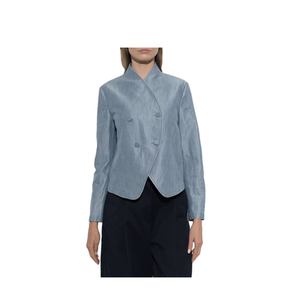 MAYFEYR - Emporio Armani - Light Blue Jackets - EW004805AF26173MB003