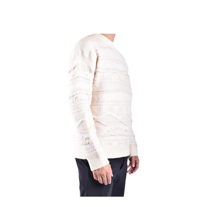 MAYFEYR - LANEUS - White Sweater - F4LAMAJP142010