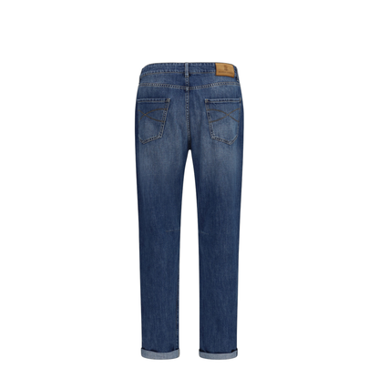 MAYFEYR - Brunello Cucinelli - Straight Five-Pocket Jeans In Cotton - M0Z37X1290