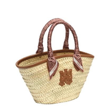 Raffia Mini Tote Bag