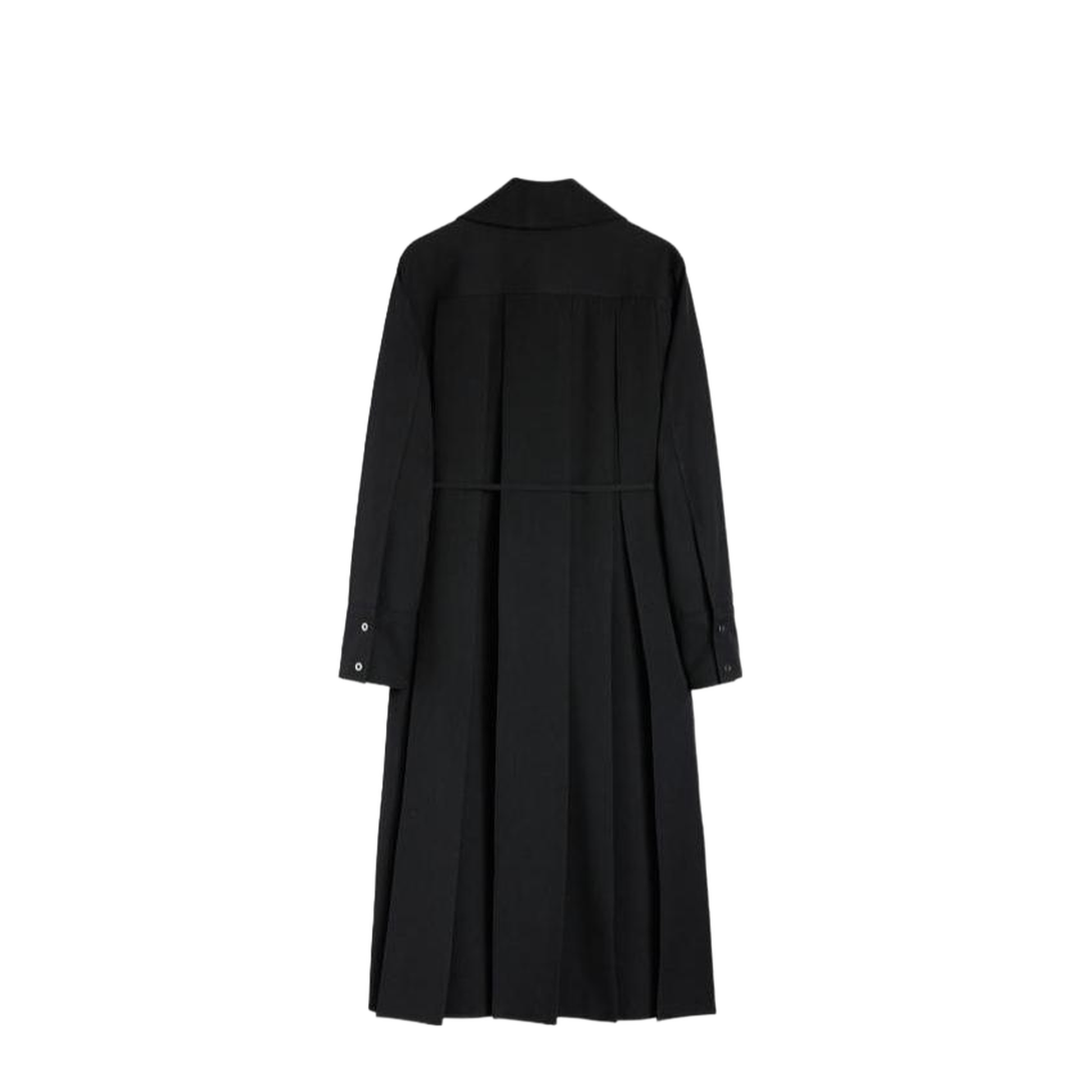 Wool Coat with Belt