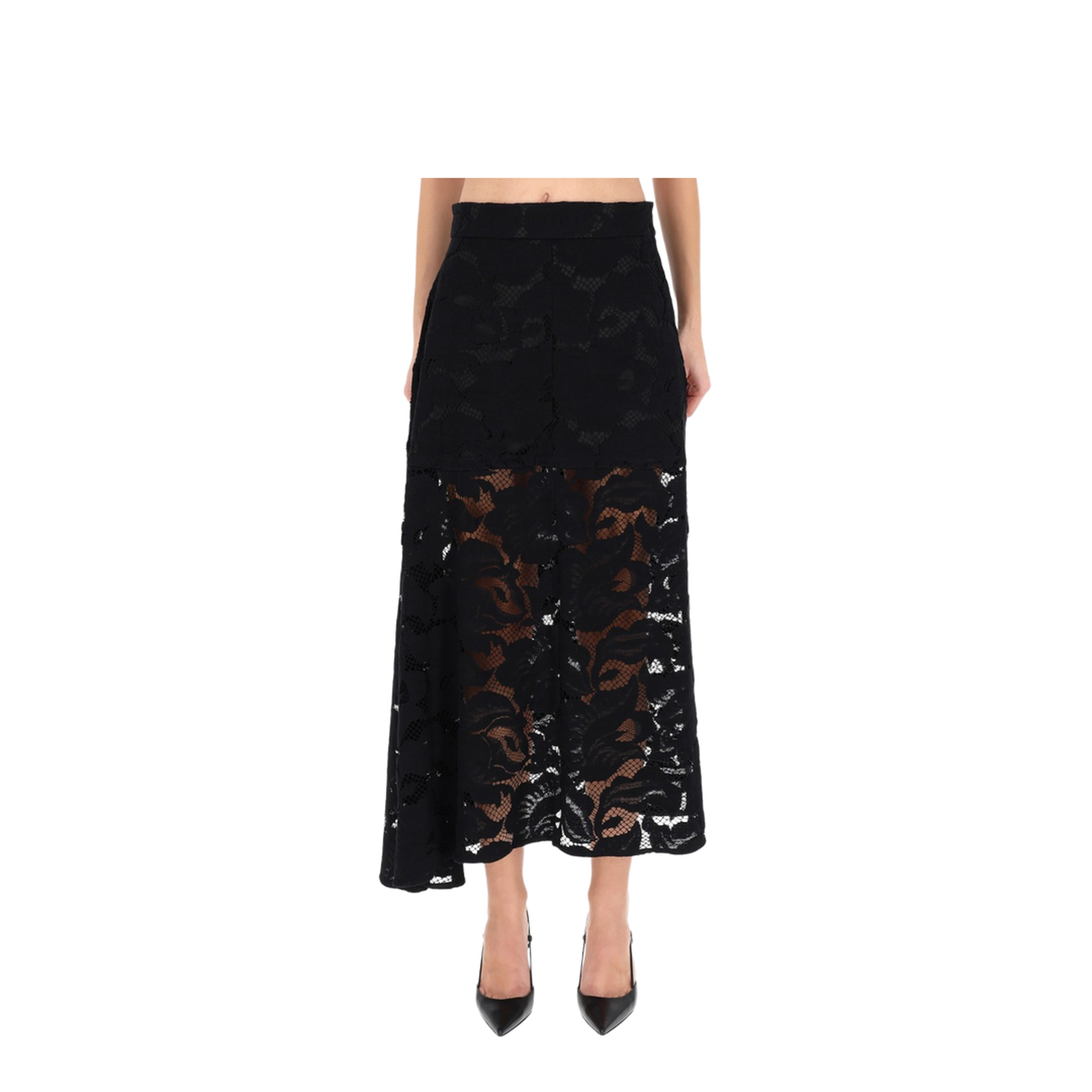 Lace Midi Skirt