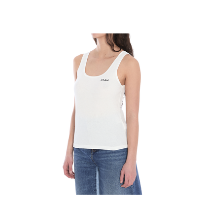 Logo Tank Top in Jersey
