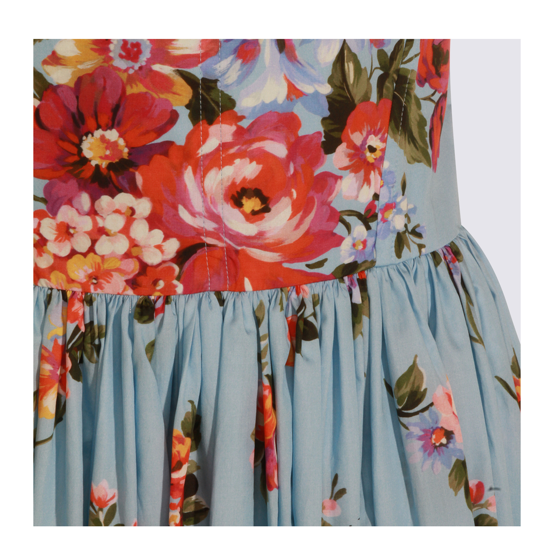 Maxi Dress with Floral Print