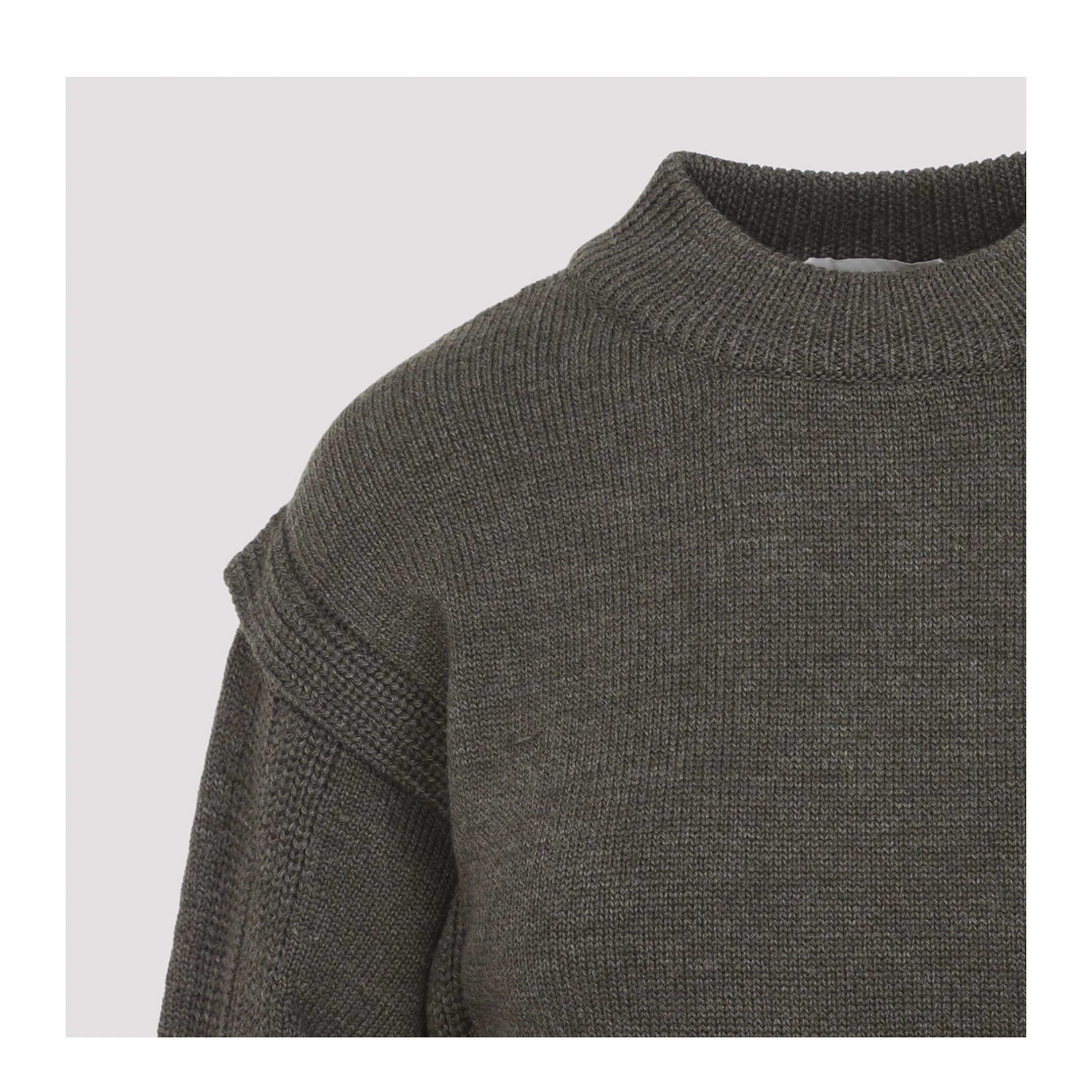 MAYFEYR - ALBERTA FERRETTI - Green Wool Pullover - A092551001438