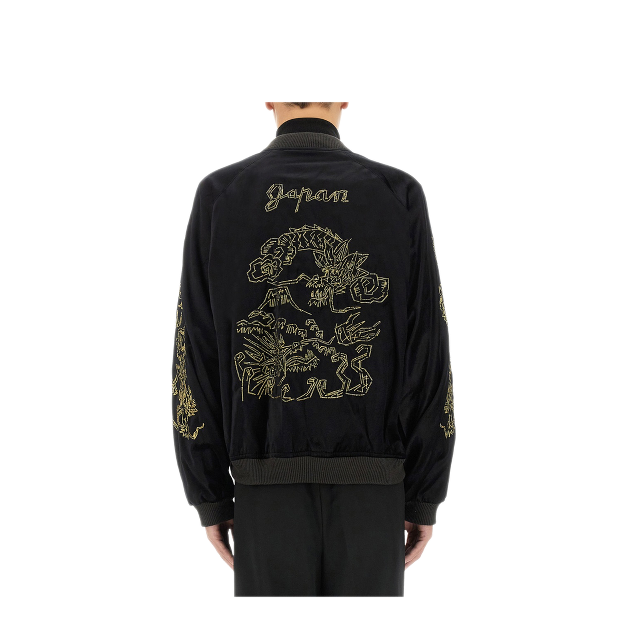 MAYFEYR - SASQUATCHFABRIX - Souvenir Jacket Eastend Dragon - 24AWJKM00503