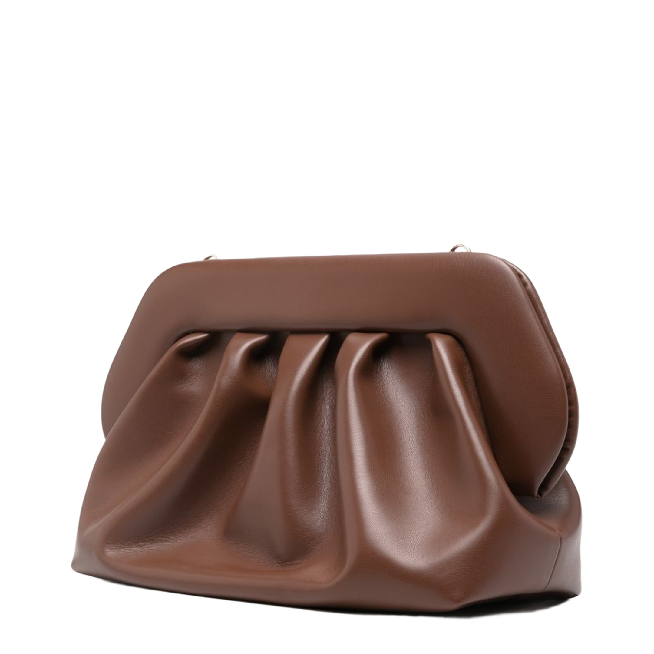 Bios Vegan Leather Clutch - Friar Brown