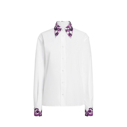Cotton Blouse in White