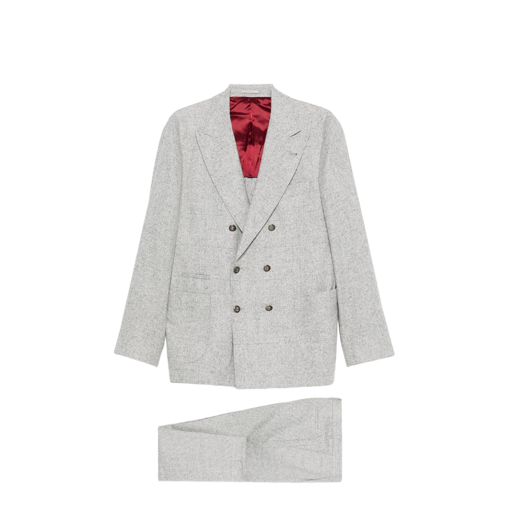 Two-Piece Suit in Silk, Wool and Cashmere