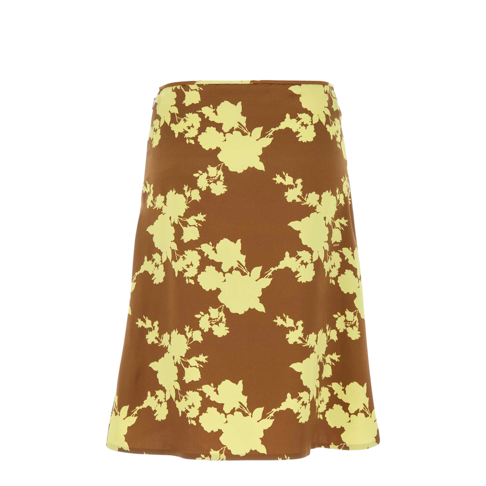 Printed Satin Skirt