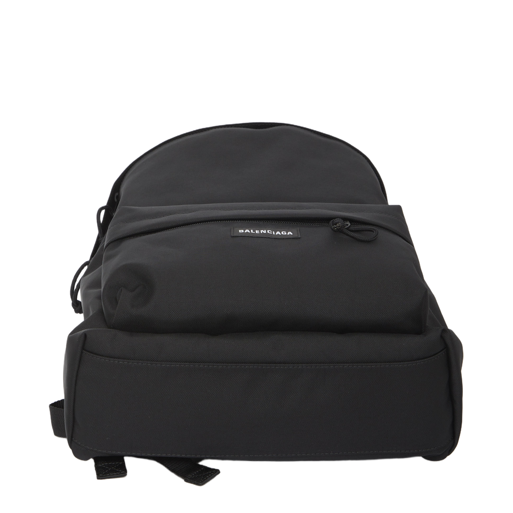 Explorer Nylon Backpack in Black