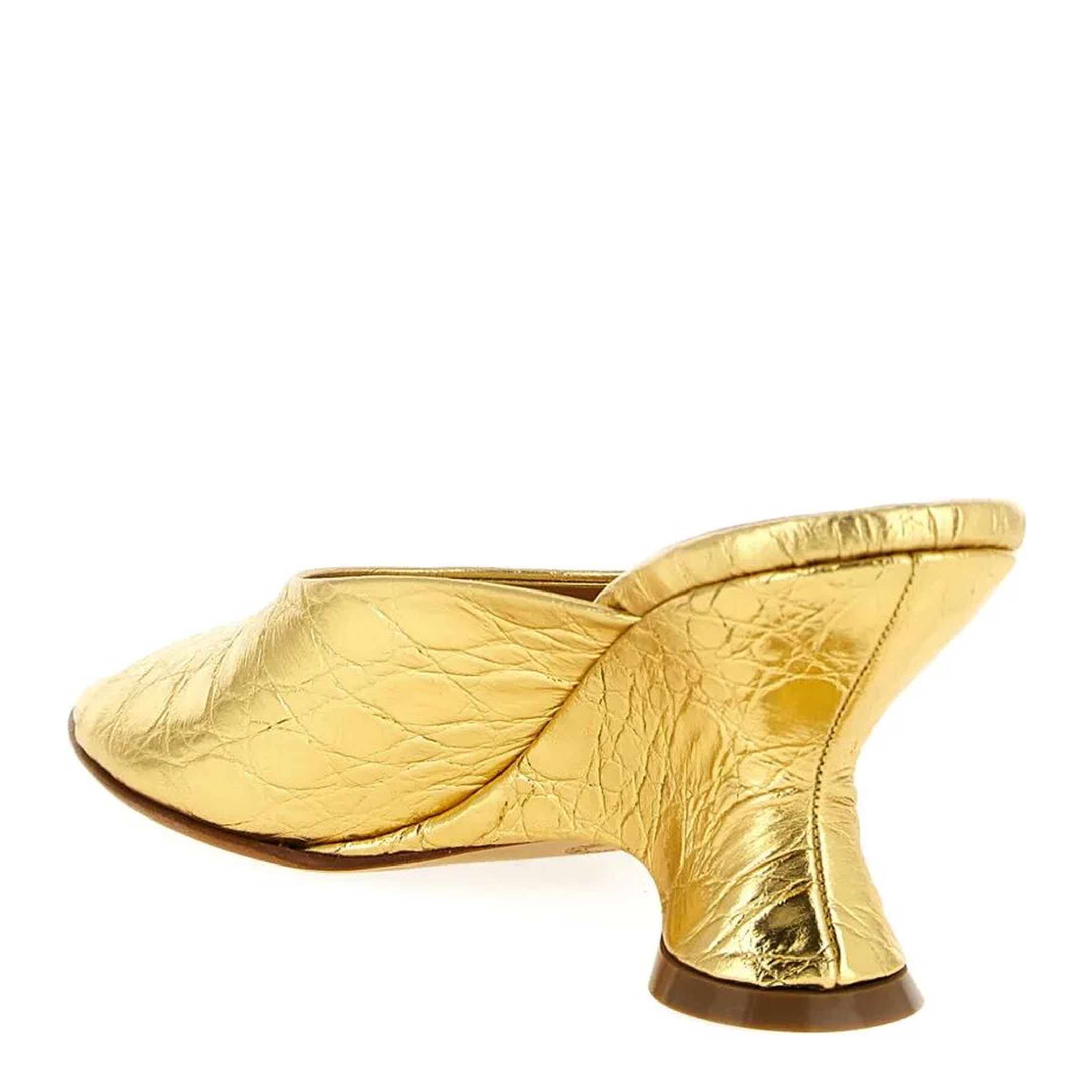 MAYFEYR - Dries Van Noten - Open-Toe Leather Mules - 0117110597954
