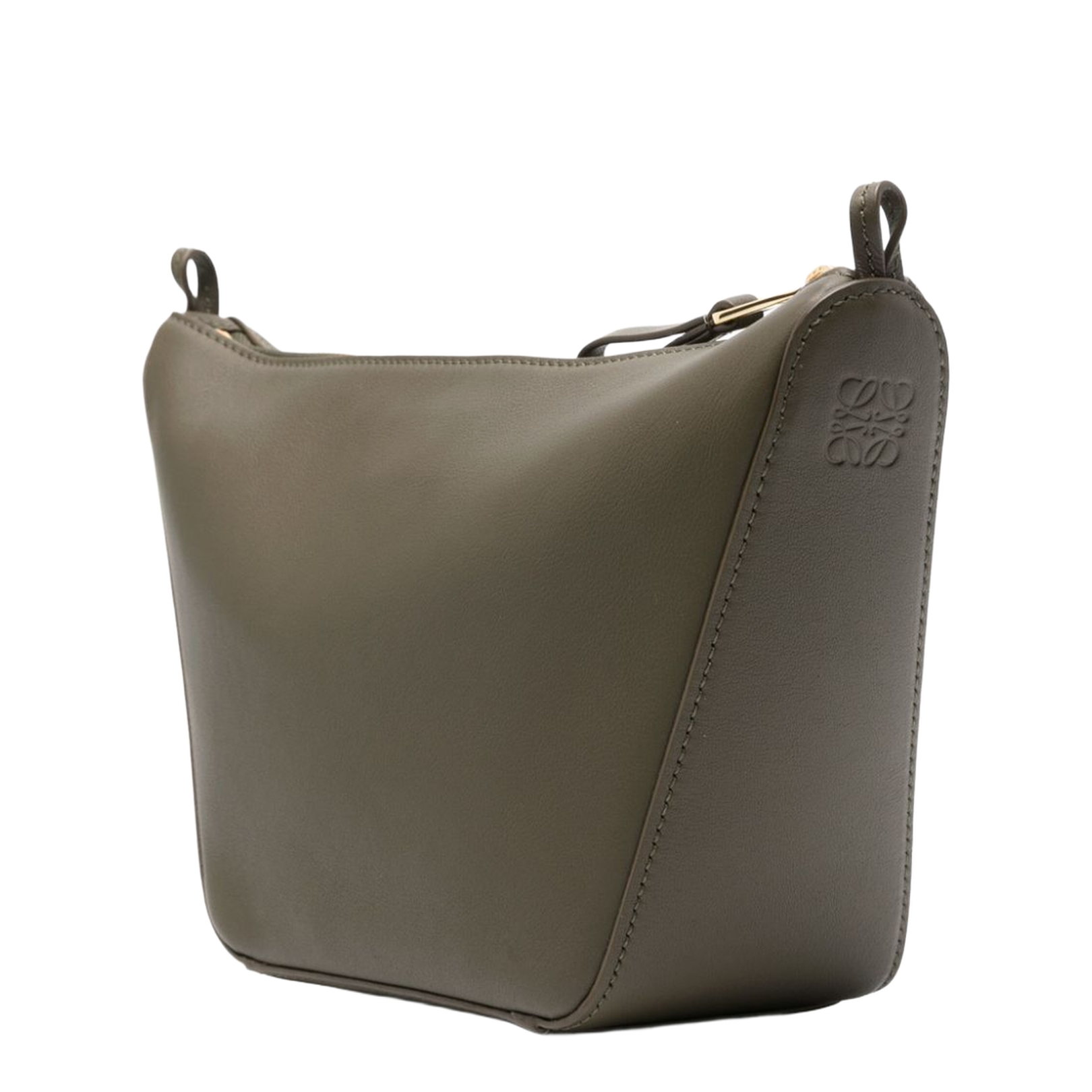 Mini Hammock Hobo in Classic Calfskin Green