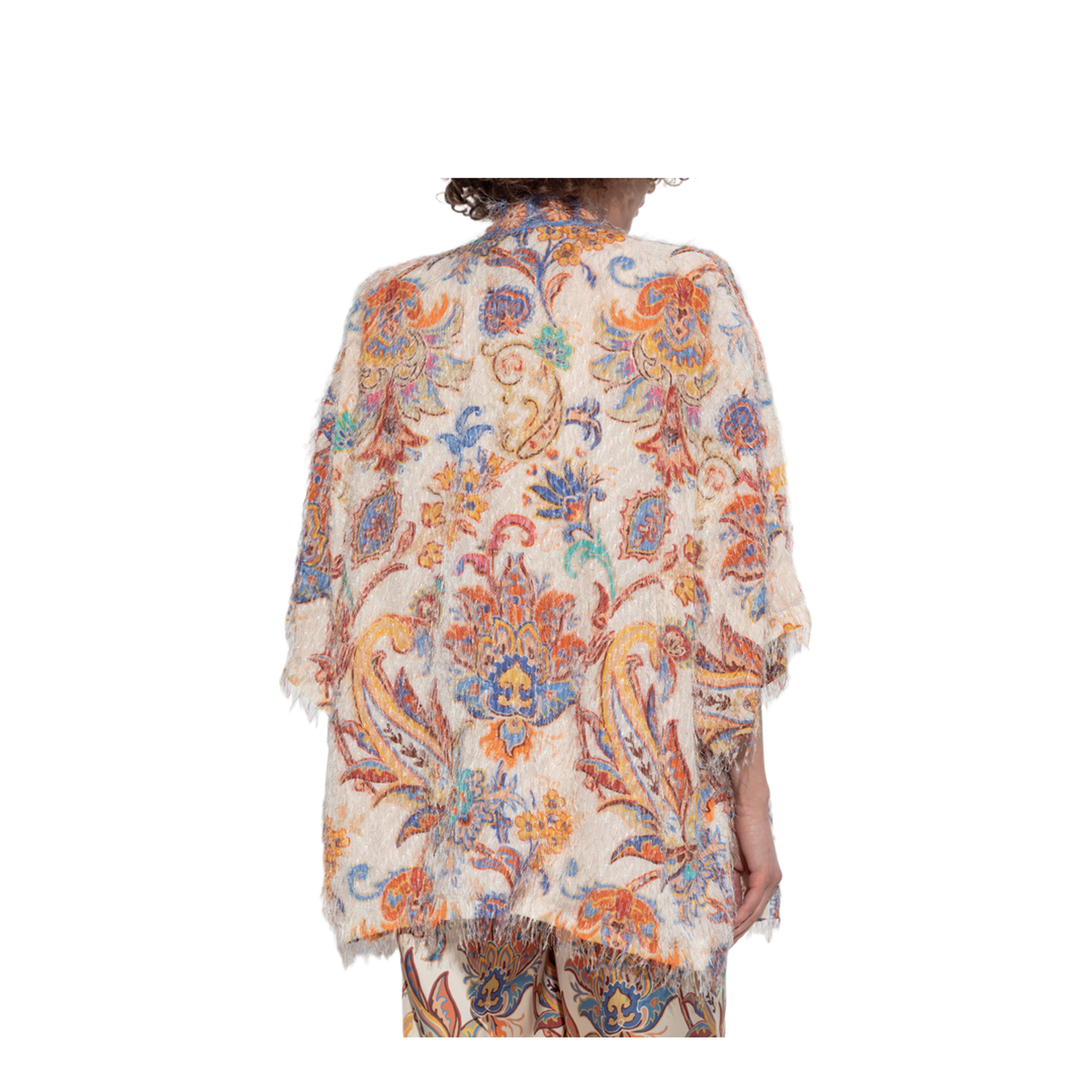 Cardigan with Fringes