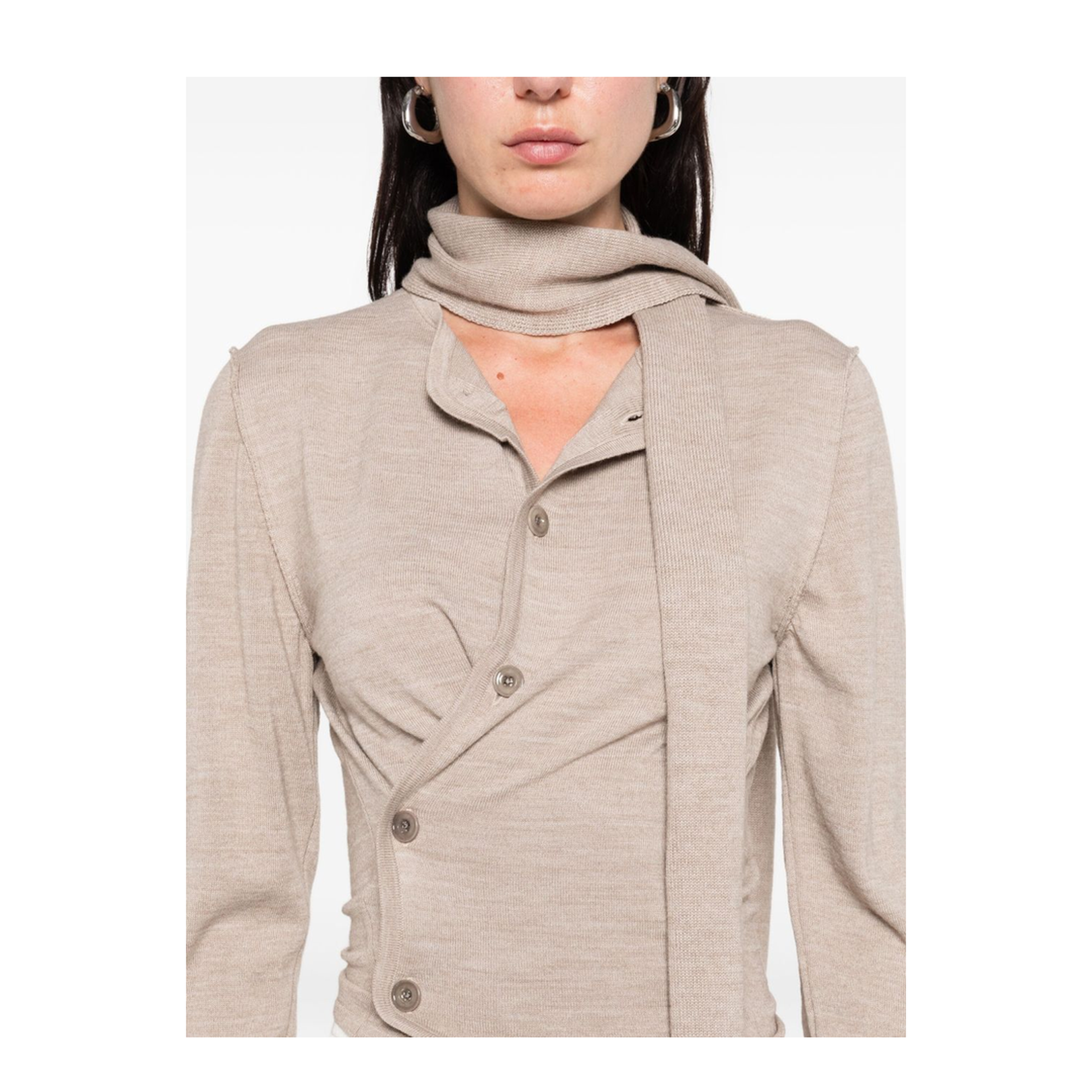 Wool Blend Cardigan
