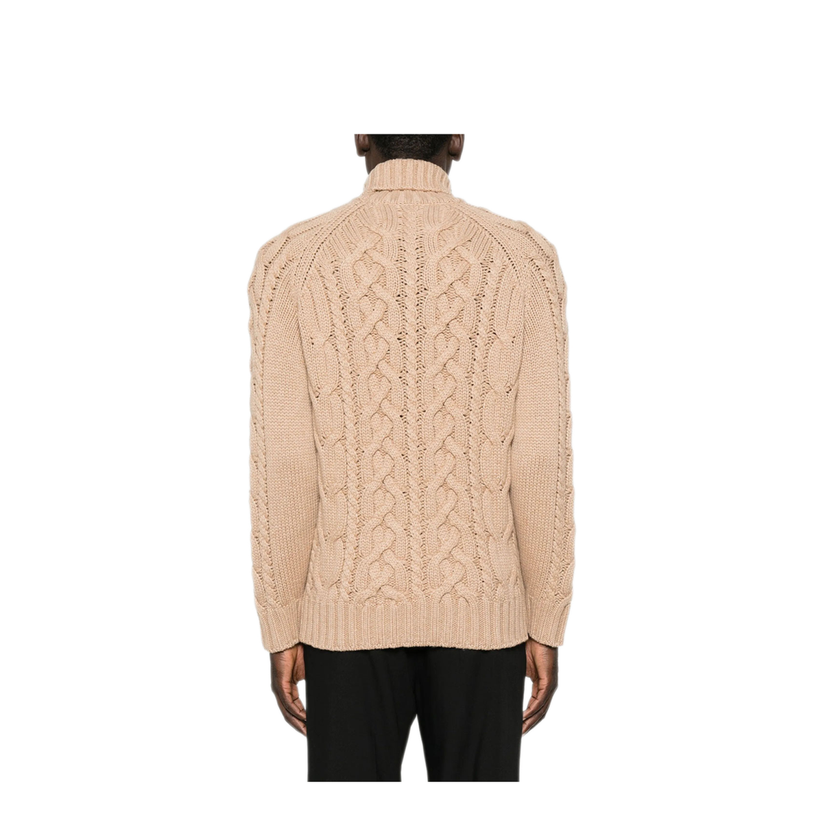 MAYFEYR - Brunello Cucinelli - Cable-Knit Roll-Neck Cashmere Sweater - MA2301503C174