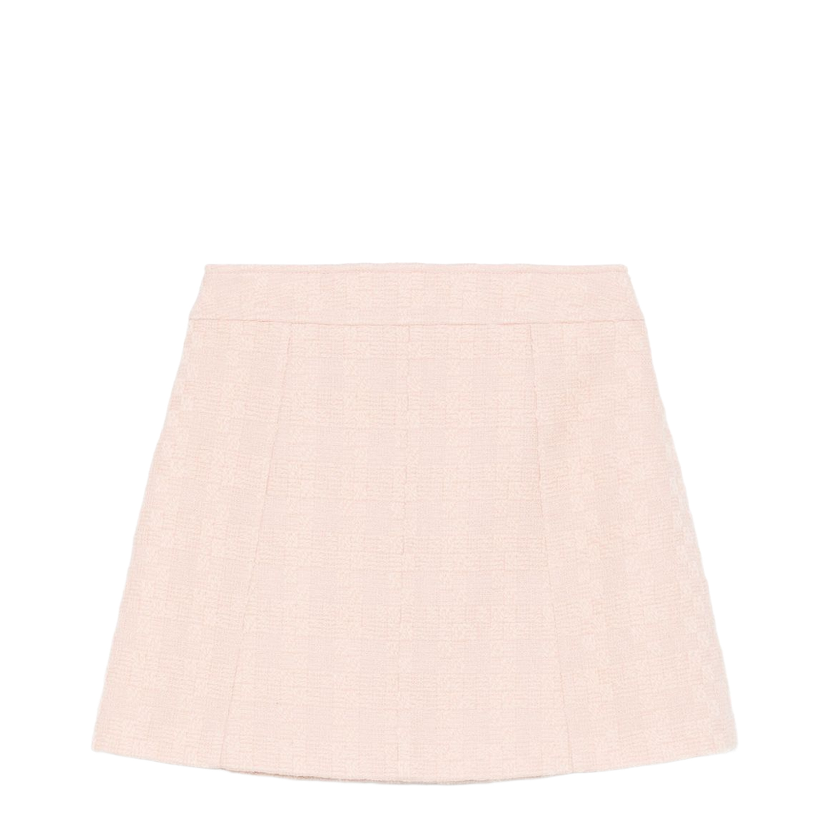 Mini Trapeze Skirt In Pink